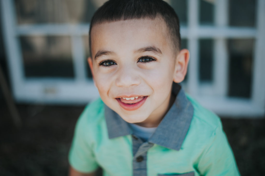 Smiling boy