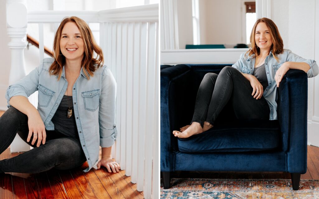 Indoor personal branding photos | Stephanie Acar Portraits